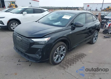 2024 Audi Q4 Sportback E-Tron Premium Plus 55 Quattro из США, поврежденный, VIN WA13UBFZ2RP078264